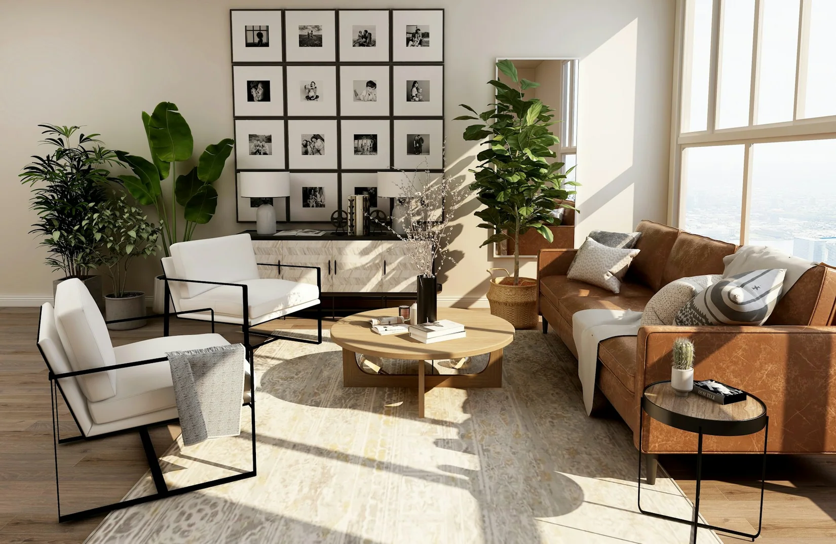 Illustrative interior for Residential Cleaning